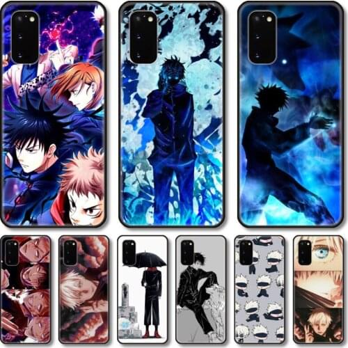 Lovely anime Phone Case For Samsung Galaxy Note S21 20 10 9 E Lite UW Ultra 5G PRO Black Shell Cover