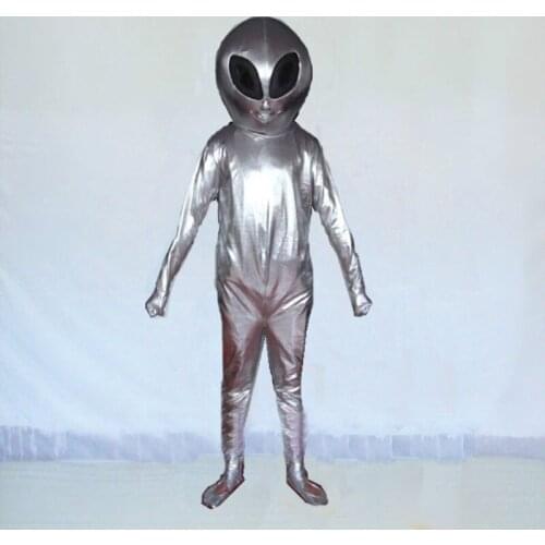 Hot Extraterrestrial Alien Mascot Costume Halloween Fancy Dress Adult Size Suits Birthday Cartoon Character Mascot Costume Gift