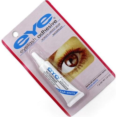Clear False eyelash glue Adhesive Waterproof Strong Makeup Best Strip Eyelash Glue Stick Eye Makeup Tool Drop Ship