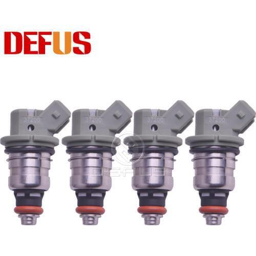 DEFUS 4pcs Fuel Injector 35310-37200 For Hyundai NF SONATA CARENSE 14-18 Engine Nozzel Injection Valve 3531037200