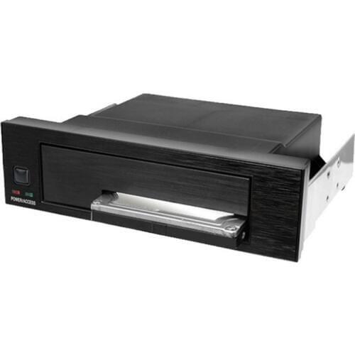 SATA Internal Tray-less Mobile Rack for 2.5" or 3.5" SSD HDD Hard Drive Backplane Enclosure