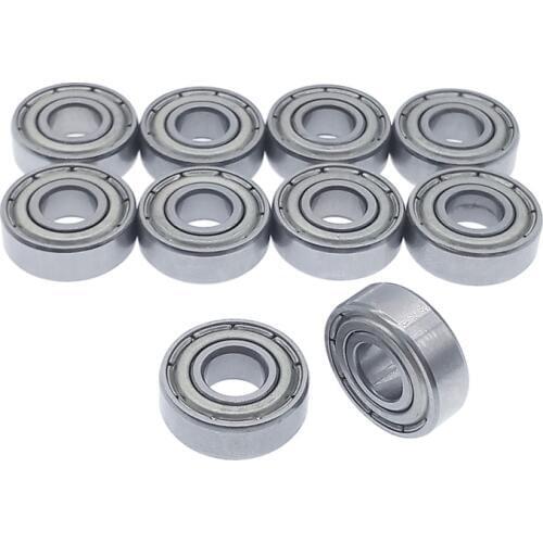 10pcs/lot Bearing 696 696Z 696ZZ carbon steel 6*15*5mm miniature bearings deep groove ball bearing