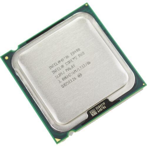 100% Working Intel Core 2 Duo E8400 Processor 3.0GHz 6M 1333MHz Dual-Core Socket 775 CPU
