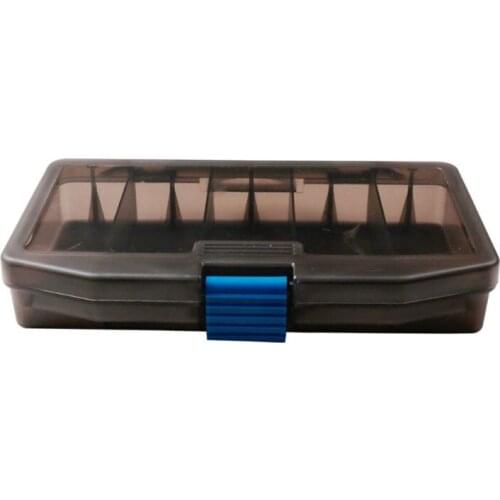 5 Compartment Fishing Tackle Box Bait Lure Hooks Box Multi-function Storage Case W8EE