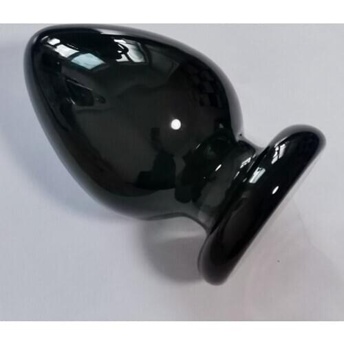 Huge Glass Anal Butt Plug Big Anus Bead Expandable Sex Toys For Women Men Gay Masturbation Couples Flirting Adult Games 6 CM