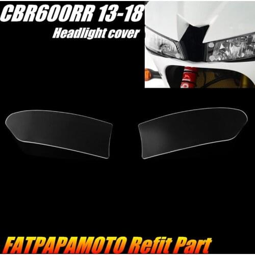 FOR HONDA CBR600RR 2013-2018 14 15 16 17 Motorcycle Accessories Headlight Protection Guard Cover