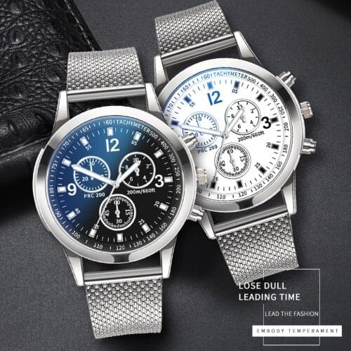 Eillysevens Mens Stainless Steel Watch