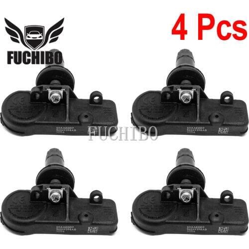 FUCHIBO 4PCS 56029398AB TMPS SENSOR For Dodge RAM Grand Challenger Durango Charger Journey Tire Pressure Monitor Sensor
