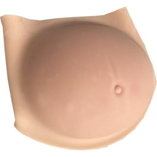 5~8 months conjoined artificial baby belly, abdomen fake pregnancy, pregnant woman bump silicone belly