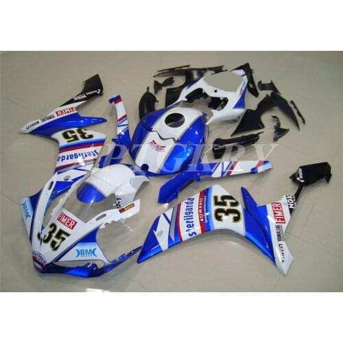 New ABS Plastic Shell Motorcycle Fairing kit Fit For YAMAHA YZF R1 2007 2008 YZF-R1 YZF 1000R Bodywork set Number 35