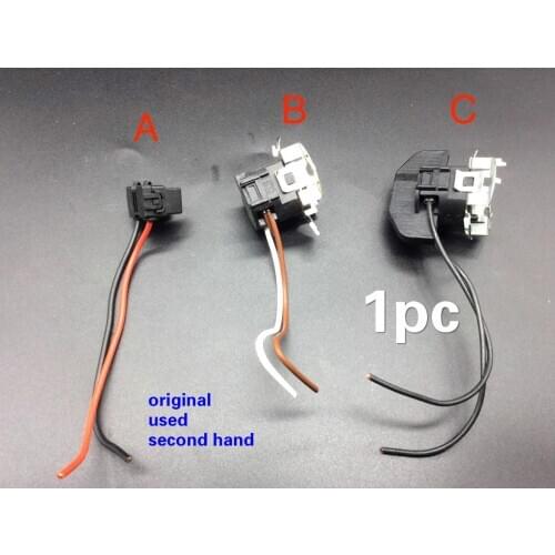 Original used for Volkswagen Magotan Sagitar Bora Mercedes-Benz BMW car headlight H7 low beam bulb lamp socket plug socket