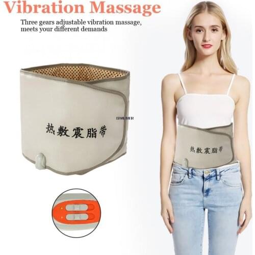 Electric heating far infrared heating weight loss belt vibration weight loss stimulator fitness equipment weight loss belt