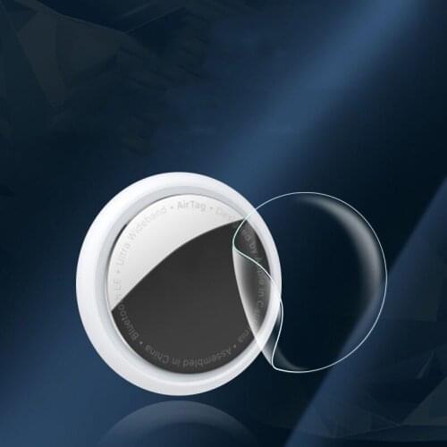 Transparent Full Coverage Hydrogel Film For Apple Airtag Cover For Apple Locator Tracker Anti-lost Airtag Front And Back Film