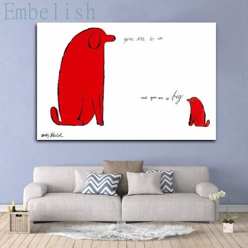 Embelish Modern Home Decor Wall Art Pictures By Andy Warhol Artworks HD Print On Canvas Oil Painting Bedroom Large Size Posters