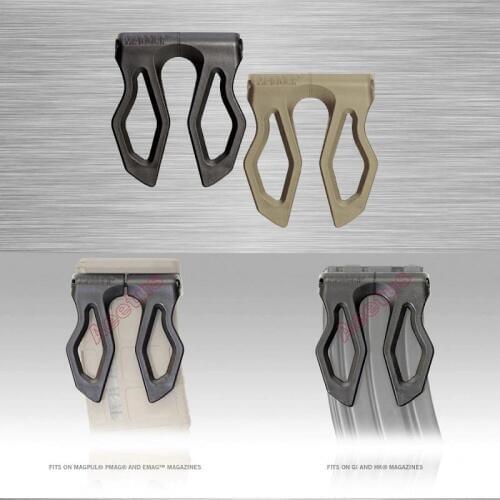 Magazine clip Mag clip pro M4, M16, AR-15 Magazine clip M4 Airsoft AEG GBB Hunting Accessories Black