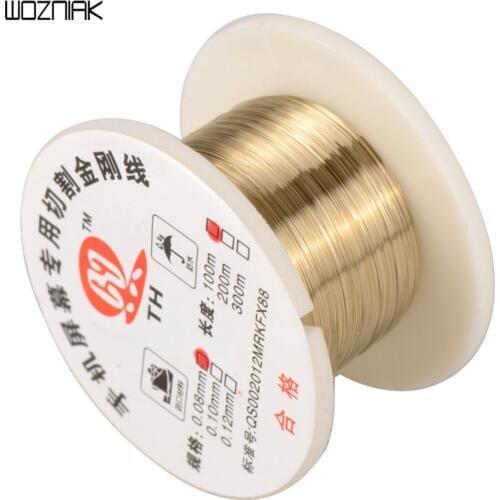 2pcs 100m 0.08mm Alloy Steel Molybdenum Wire Cutting Wire Line LCD Display Screen Separator Repair for iPhone