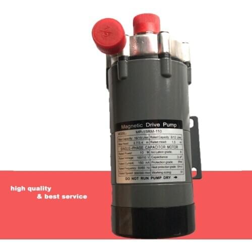 110V Food Grade Magnetic Drive Pump S/Steel Brewery Beer Home Brew
