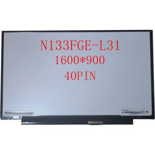 13.3 inch LCD Laptop 1600*900 WideScreen HD N133FGE-L31 LP133WD2 SLA1 lcd screen display 40PIN