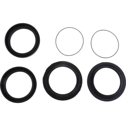 2 Bags of Rubber Front Fork Oil Seal and Dust Seal Set Fit for Yamaha XJR400 41x53x8mm