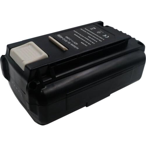 2PCS 4000mAh 18650 Battery Pack 10s2p RYO40B Lithium ion Battery 40V Replacement for Ryob OP4026A Battery Pack 40V