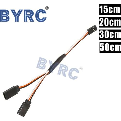5PCS 15cm 4PCS 20cm 3PCS 30cm 2PCS 50cm RC Servo Extension Y Wire Cable for JR Futaba RC Model
