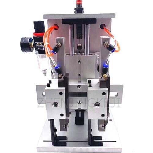 Automatic Plastic Needle Nailing Machine Double Needle Towel Clothing Jeans Sock Carpet Trademark Tag Paper Card Fixed Equipment