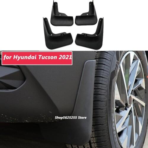 Car Mudguard For Hyundai Tucson 2021 2022 Accessories Fender Anti Dirt Cover Front Rear Tire Protection Mat Modification
