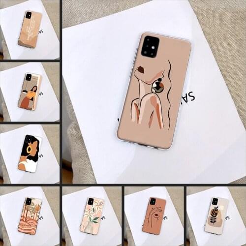 Case For Samsung Galaxy A40 A30 A20 A10 Art Girl Flower Silicone Soft Back Cover For Samsung Galaxy A80 A70 A60 A50 Phone Case