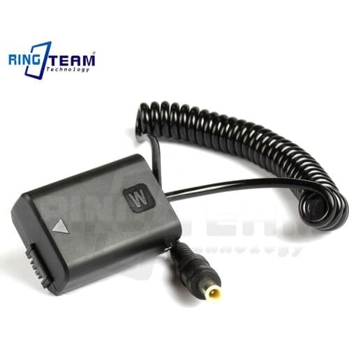 NP-FW50 DC5030 5x3mm AC-PW20 DC Coupler for Sony Cameras ILCE 7 7R 7S A65 A7RII A5100 A6000 A6300 A6500 A7000 Crane 2 ZV-E10