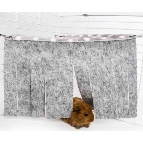 Hamster Dodge House Tassel Tent Hammock Corner Nest Accessories Pet Supplies Cages Accessories