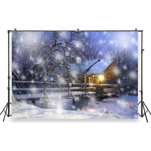 HUAYI Photography Backdrops Christmas Photo Background Christmas Xmas Family Party Decor Banner Studio Photobooth BackdropXT6985