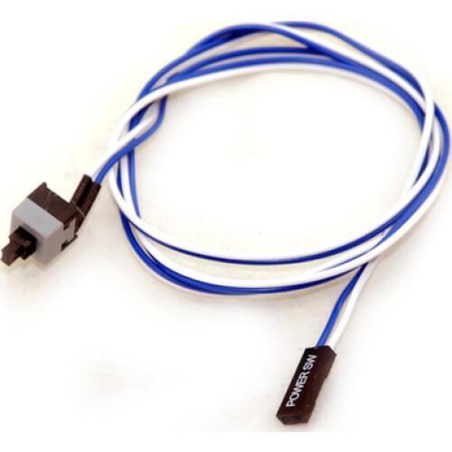 Computer host switch cable ATX chassis switch cable computer switch cable host switch button restart line