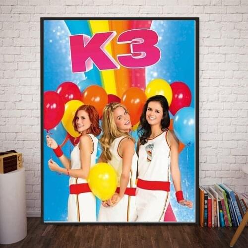 Three singer NEW 5D Diy Diamond Painting Cross Stitch NL k3 combination round Mosaic Diamond Embroidery sale gift