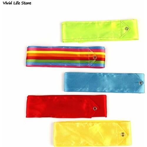 6m Gym Dance Ribbon Stick Art Rhythmic Gymnastics Ballet Streamer Twirling Rod