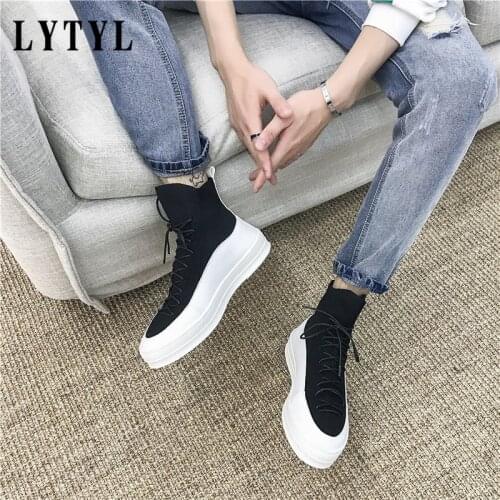 LYTYL Men's High Top Sneakers