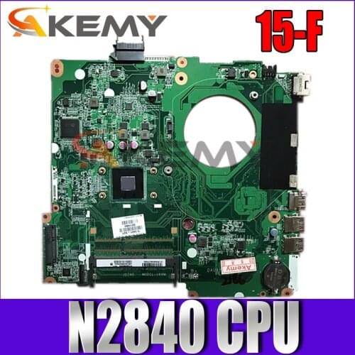 Mainboard 828164-001 For HP 15-F 15-F133WM NoteBook PC DAU88MMB6A0 U88M UMA SR1YJ N2840 CPU Laptop Motherboard Tested