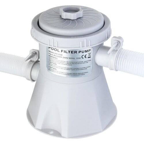 Swimming Pool Filter Pump Pool Cleaner 110V Filter Pump Circulation Pump Easy Quick to Set Up Siphon Principle