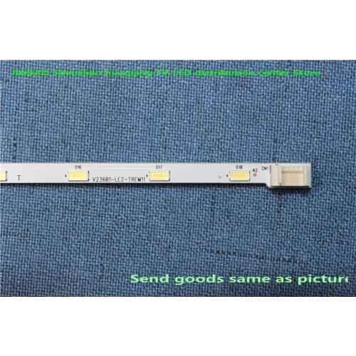 New 20pcs/set LED Backlight strip 18 lamp for LG INNOTEK 23.6 inch 24MT45D 22MA31D V236B1-LE2-TREM11 V236BJ1-LE2 307mm