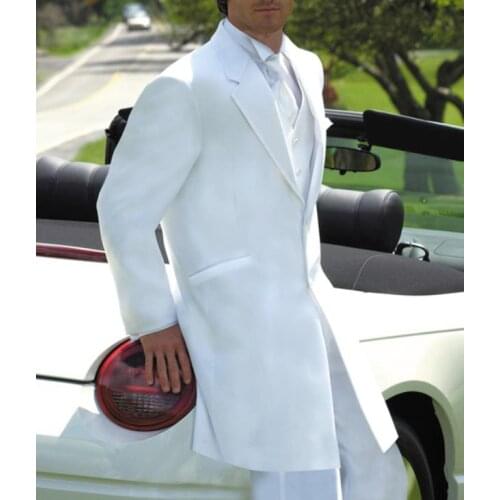 TPSAADE New Arrival Groom Tuxedo Groomsmen Notch Lapel Wedding/Dinner/Evening Suits Best Man Bridegroom (Jacket+Pants+Tie+Vest)