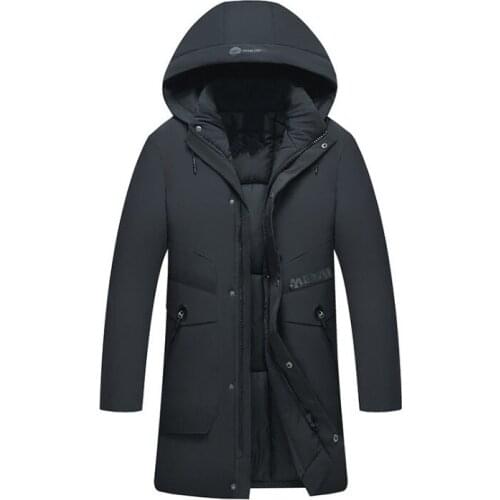 New Casual Winter Mens Cotton coat Plus Thick Warm cotton clothing Middle-aged Mens Cotton jacket Mens jacket Size L-4XL
