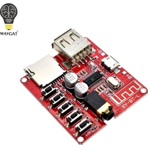 WAVGAT Bluetooth decoder board MP3 lossless car speaker amplifier modified Bluetooth 4.1 circuit board
