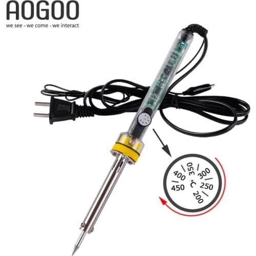 ESI-S60 220-240V 60W Temp 200~450 Celsius Internal heating Solder Adjustable Electric Soldering Iron