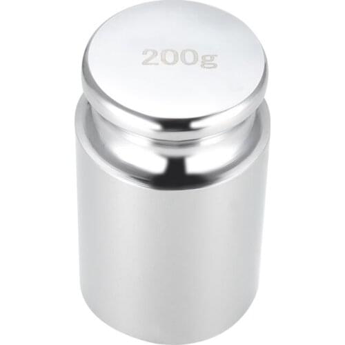 Uxcell Gram Calibration Weight 1kg M1 Precision Chrome Plated Steel for Balance Scales 200g