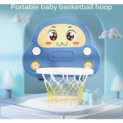 Funny Kids Basketball Basket Wall Hanging Children Basketball Frame Baby Throwing Toys Dormitory Basketball Hoop Basketball Kit