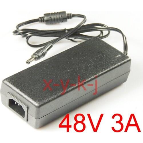 1PCS 48V3A High quality IC solutions AC 100V-240V DC 48V 3A Switch power supply, 144W LED adapter, DC Plug 5.5*2.1-2.5mm