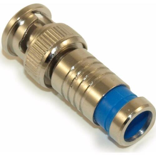 20pcs BNC COMPRESSION connector RG59 CCTV COAX CABLE COAXIAL