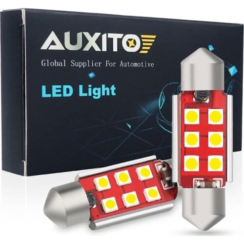 2x C5W LED CANBUS Bulb Error Free Festoon 36mm Car Interior Lights Dome Lamp For Hyundai Accent Sonata Santa fe Tucson Elantra