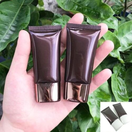 300pcs/lot 30ml 30g Dull Empty Cosmetic Bottles Soft Tube Mini Makeup Container with Cap Travel Refillable Bottles Wholesale
