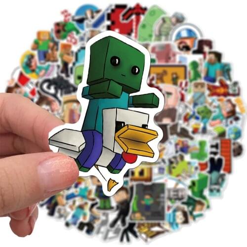 50/100 Game Anime Landmine Sticker Graffiti Waterproof Laptop Luggage Guitar Skateboard Skateboard Refrigerator Naklejki Sticker