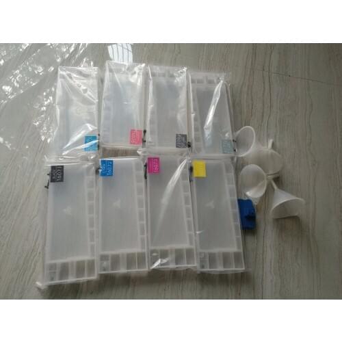 8 pack Refillable Ink Cartridges For Epson Stylus Pro 4880 4800 T5651-T5657 T5641-T5647 300ML printer parts